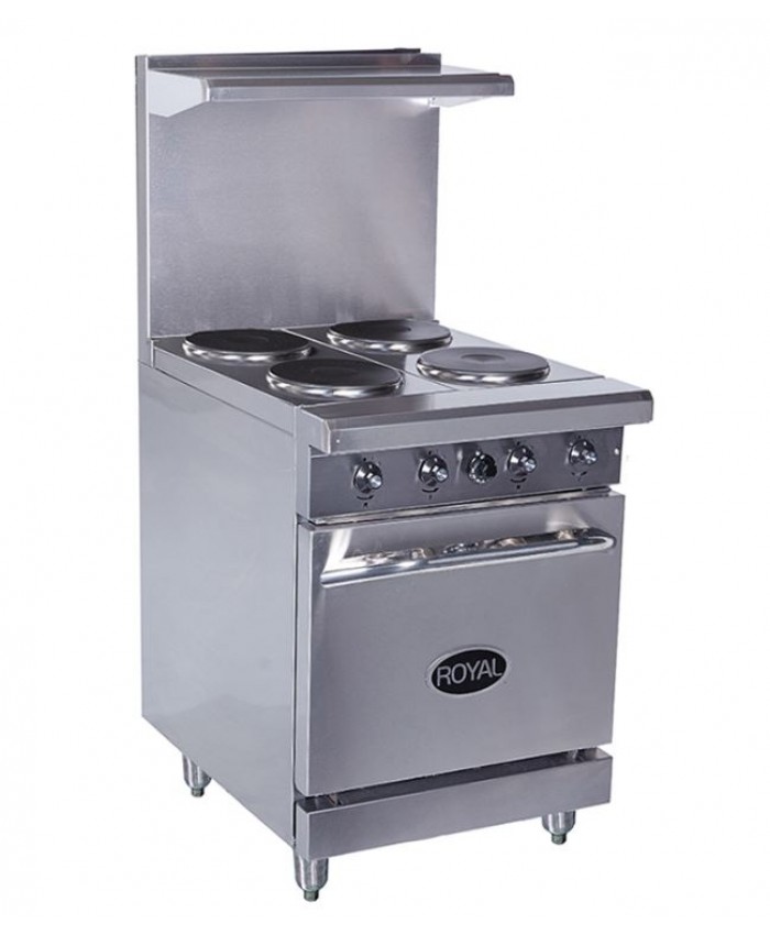 4 Burner 24" Range (Electric) (Royal)